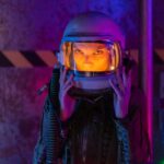 Светильник проектор звездного неба с колонкой image_1470.jpg